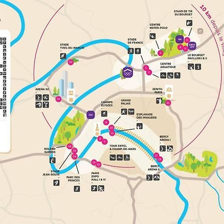 Bel Appartement 3Mn A Pied De La Gare Et 10Mn De Paris Argenteuil Eksteriør billede
