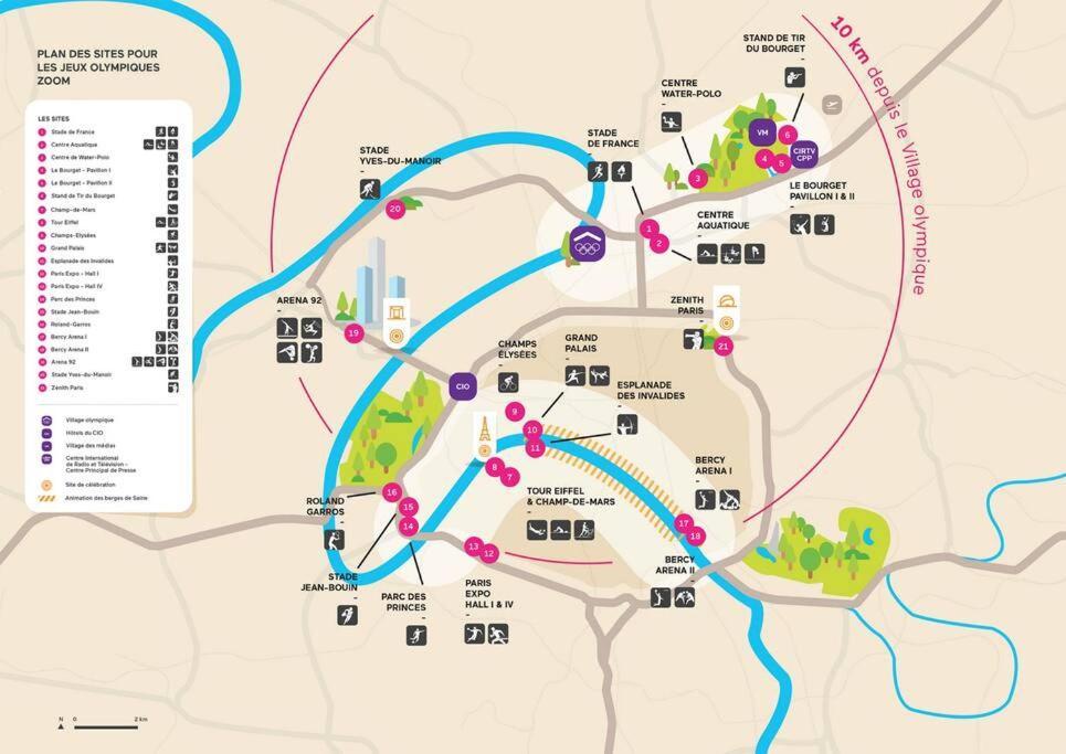 Bel Appartement 3Mn A Pied De La Gare Et 10Mn De Paris Argenteuil Eksteriør billede